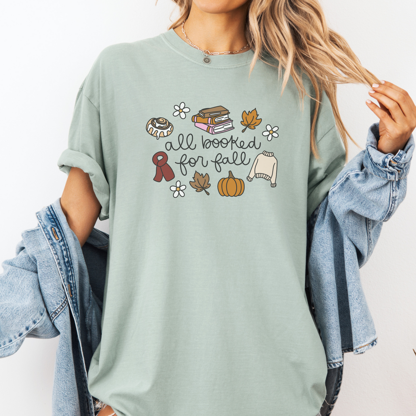 Booked for Fall Tee