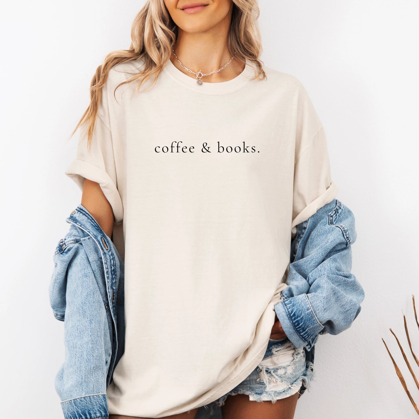 Coffee & Books Tee