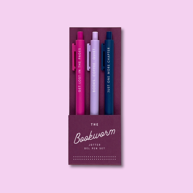 Bookworm Pen Set