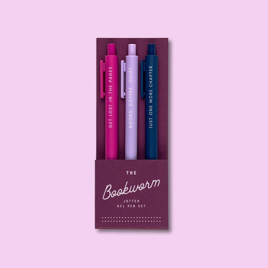 Bookworm Pen Set