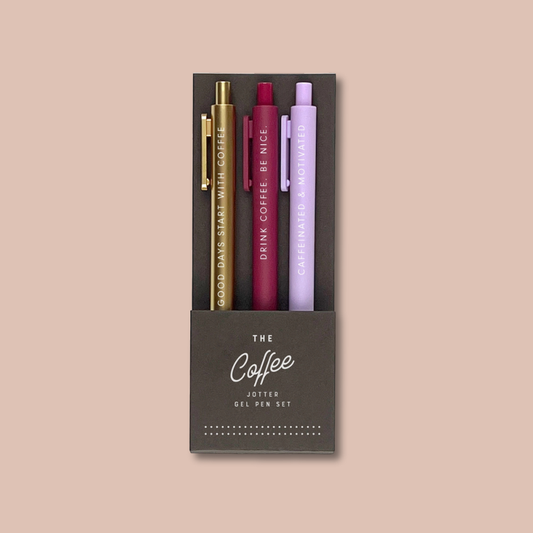 Coffee Addict Pen Set